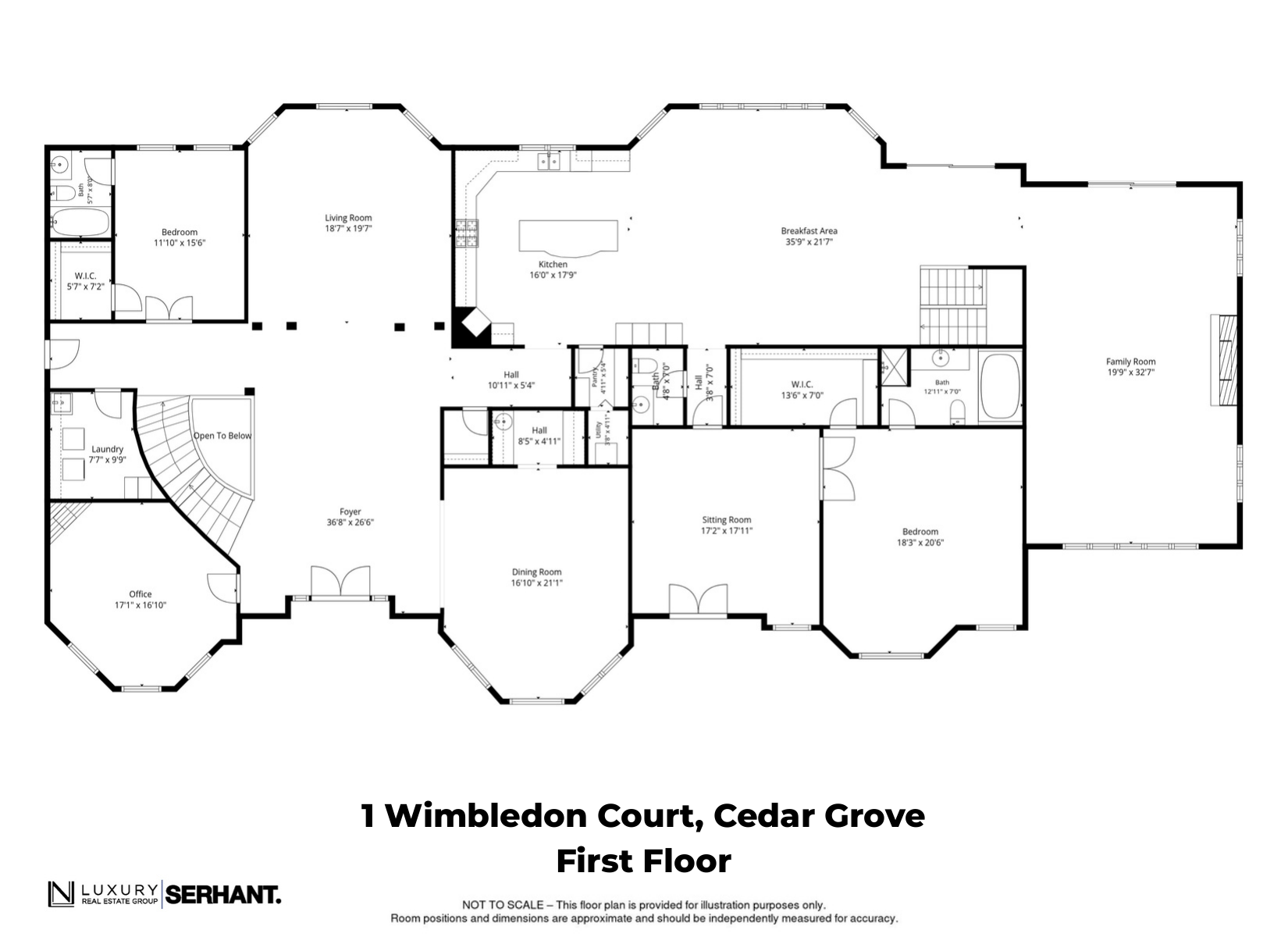 1 Wimbledon Court — Floor Plan